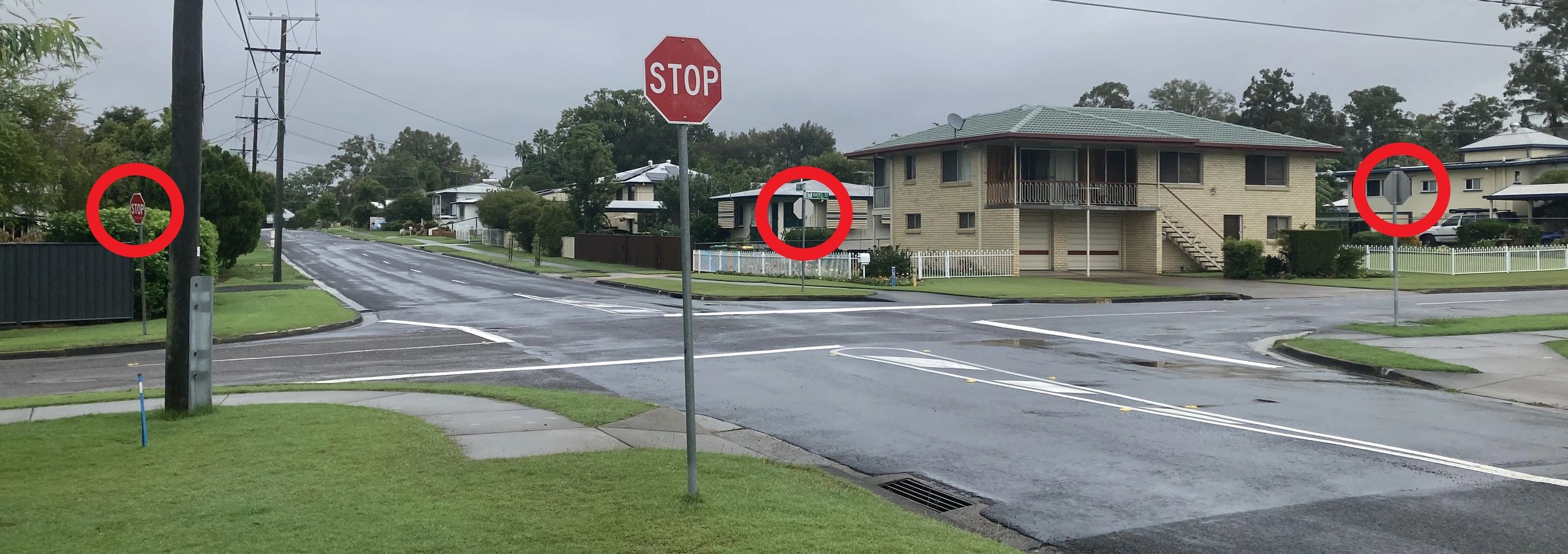 PASS QLD DRIVING TEST 4 WAY STOP SIGN Intersections PASS QLD DRIVING TEST 4 WAY STOP SIGN Intersections